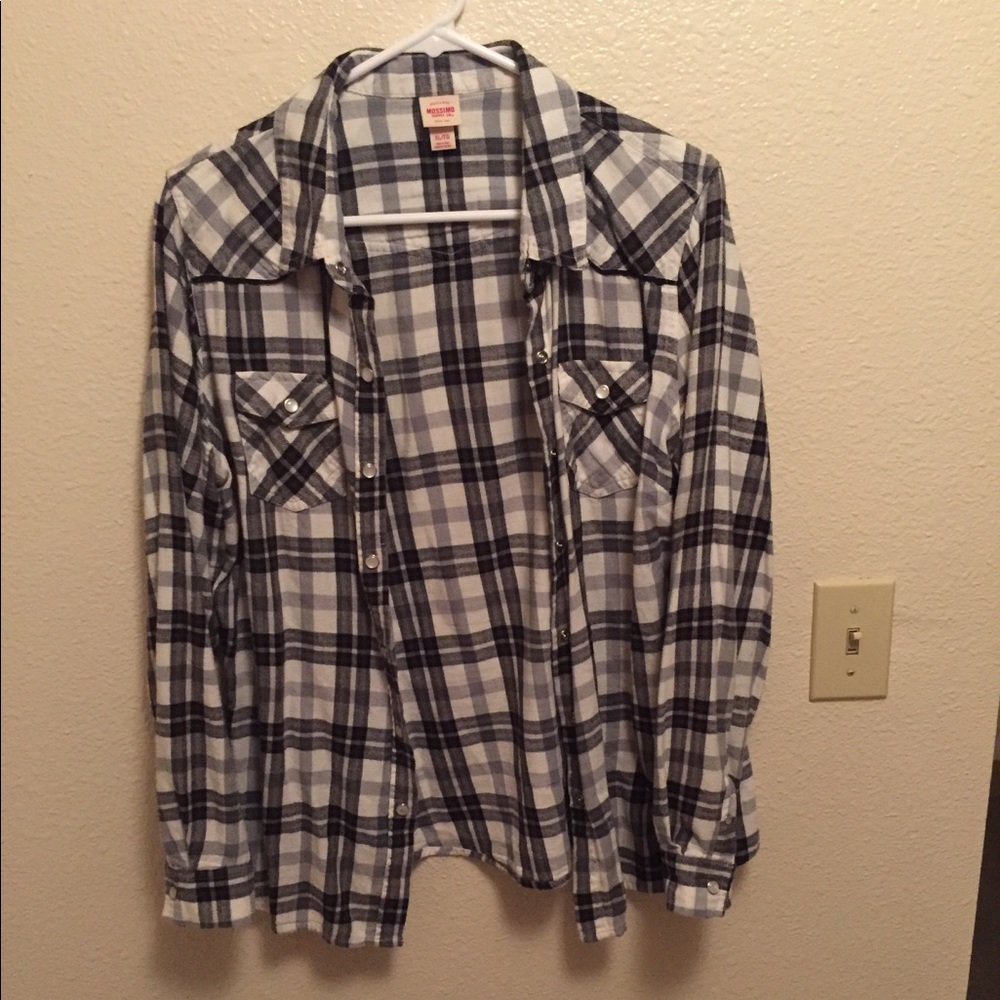 Flannel button up